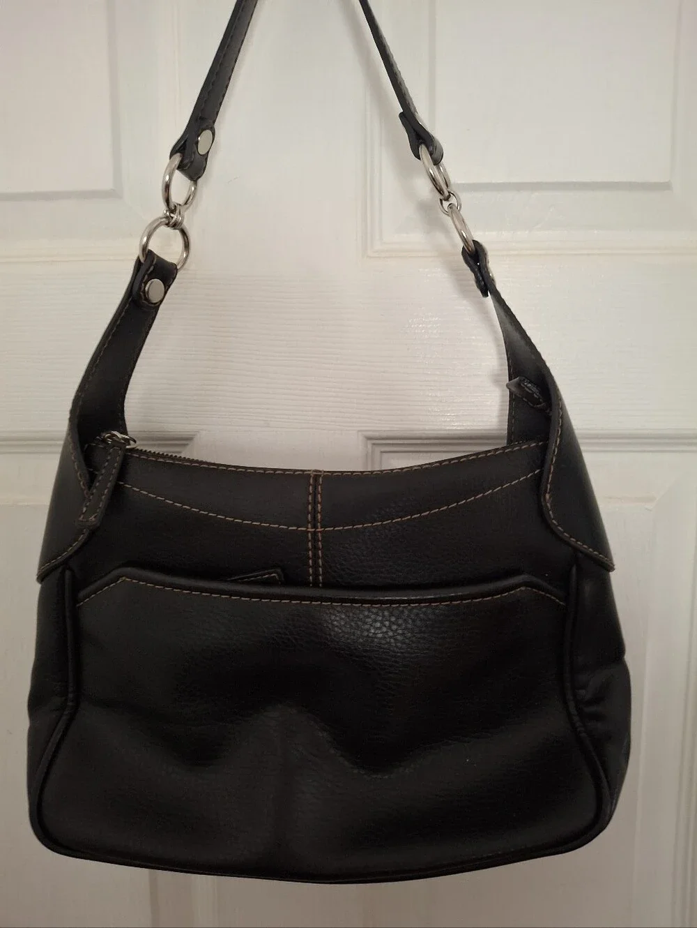 Jones New York Chocolate Brown Hobo Bag